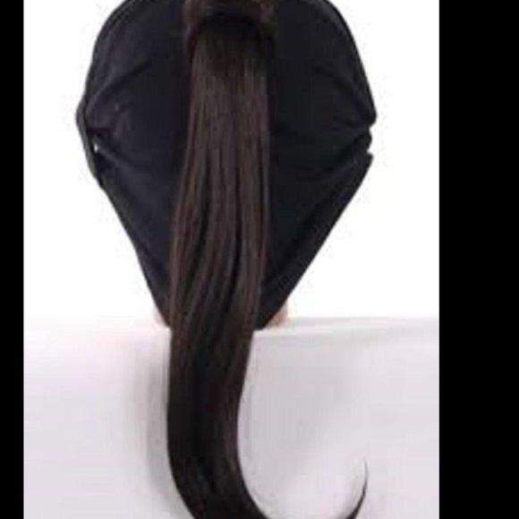 REVLON Wrap-n-Wear Synthetic Ponytail Dark Brown - Picture 4 of 6